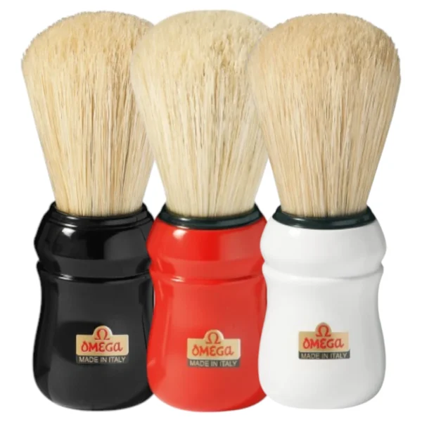 Omega Pure bristle shaving brush