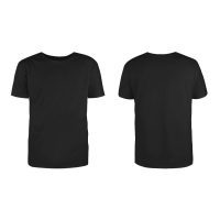 O-Neck Black T-shirt ALkamal