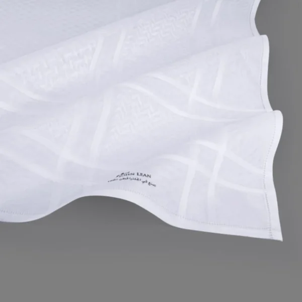 Shemagh AlBassam John lean white