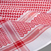 شماغ البسام بريز احمر